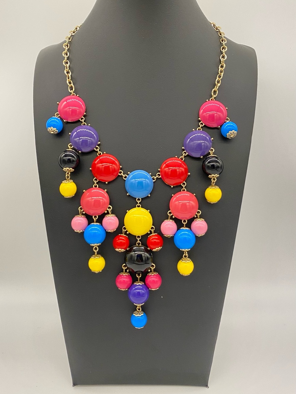 Bubble Gum Y2K Statement Necklace